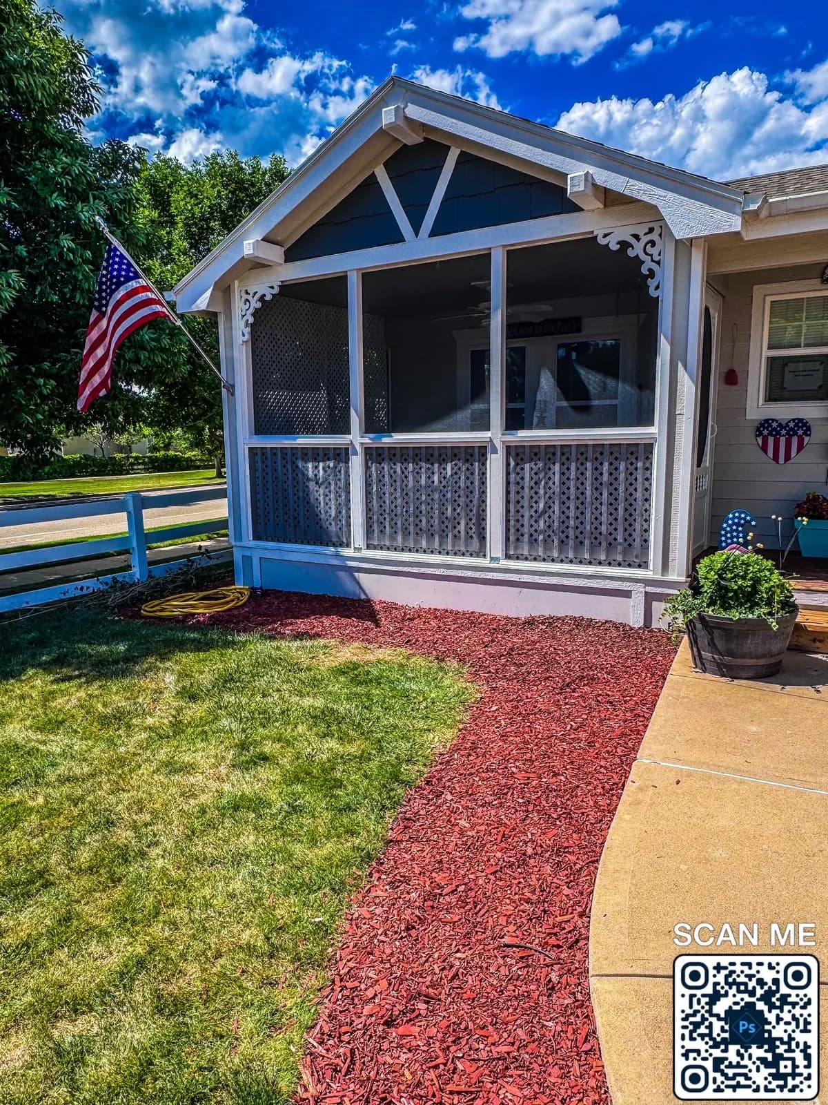 deck construction project by BK Construction