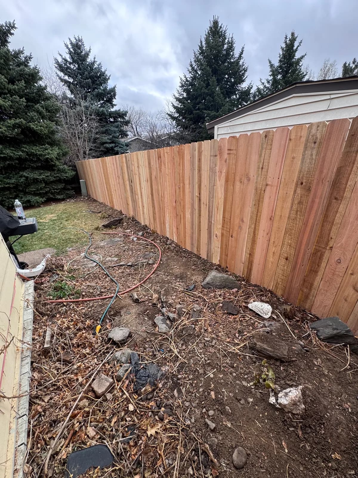 fences sheds project by BK Construction